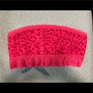 Pink Cheetah Bandeau Large